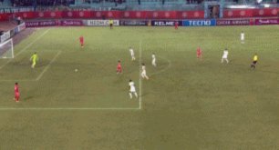 半场：大连可为0-1国安，贾非凡破门，曹永竞进球被吹