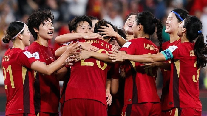 中国女足备战亚运挑战赛